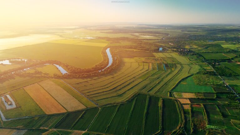 Moldovan agricultural scenery